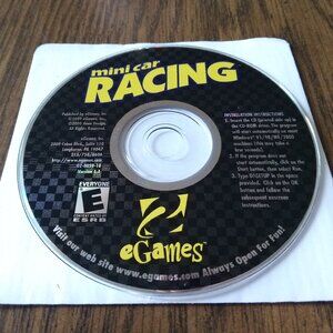 EGames Mini Car Racing For Microsoft Windows Pc's